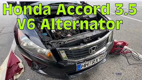 2008 - 2011 Honda Accord 3.5L V6 Alternator Replacement