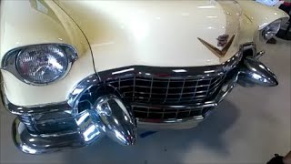1955 Cadillac Series 62 Convertible Yel Lakeland Linder Carlisle0225226078