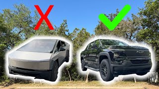 Why Buy A Cybertruck When You Can Buy The Electric Chevy Silverado Instead?