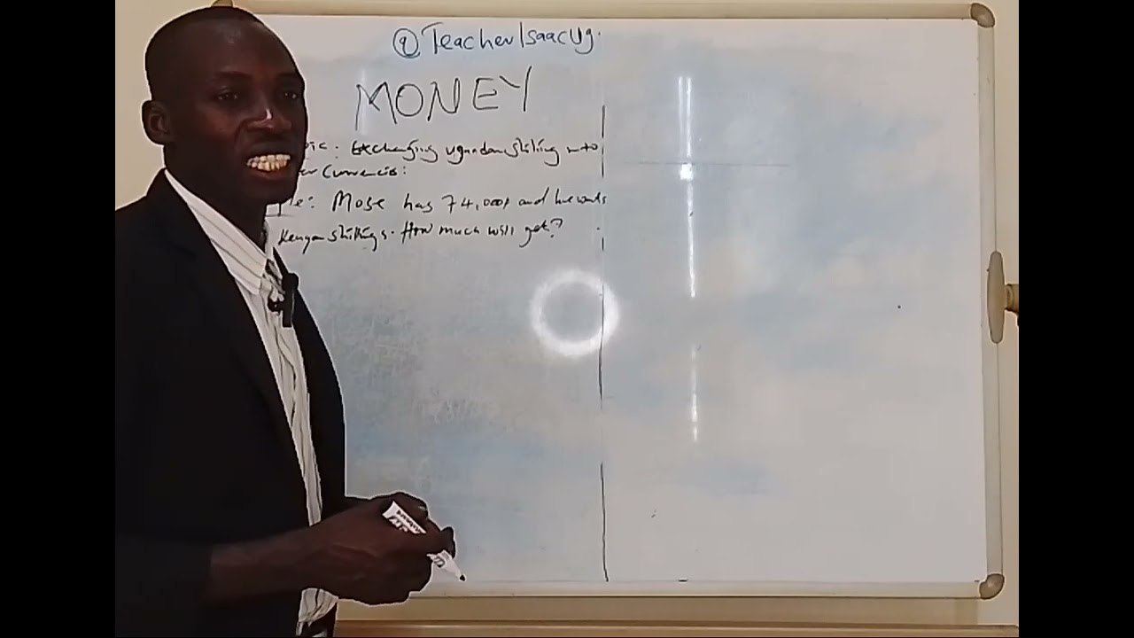 Grade 6: How exchange Ugandan shillings into other currencies 