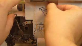 Singer Pro Finish Serger Threading: Part 1