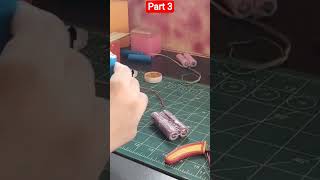 how to make a torch light at home || 18650 cell part 3 #shorts