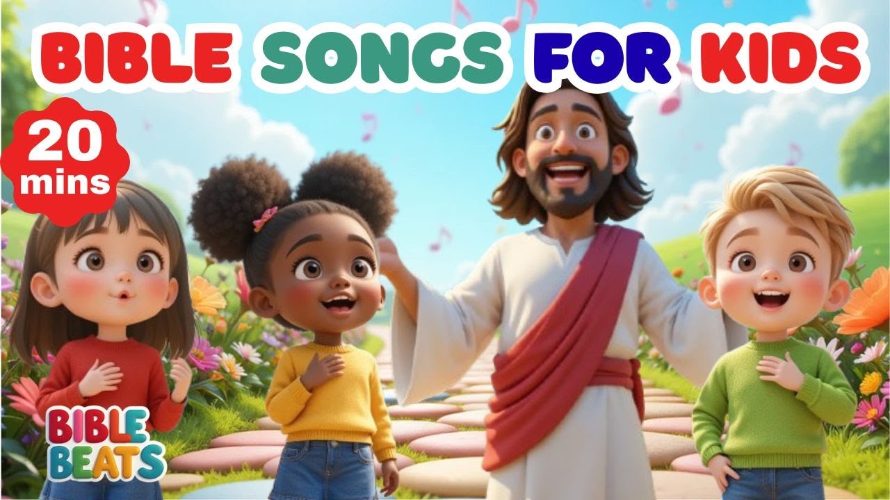Bible Songs for Kids | Sunday School Songs | 20 minutes of Dance and ...