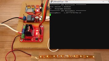 Raspberry Pi - LED Controller and Dimmer