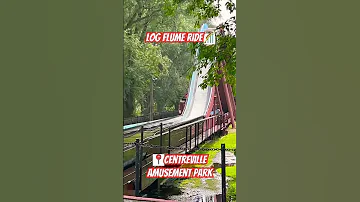 Logflume Ride CentrevilleAmusementPark Summer Fun Erschelsophia 