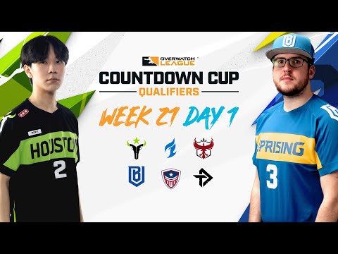 Overwatch League 2022 Season | Countdown Cup Qualifiers | Week 21 Day 1 — Reign vs. Defiant