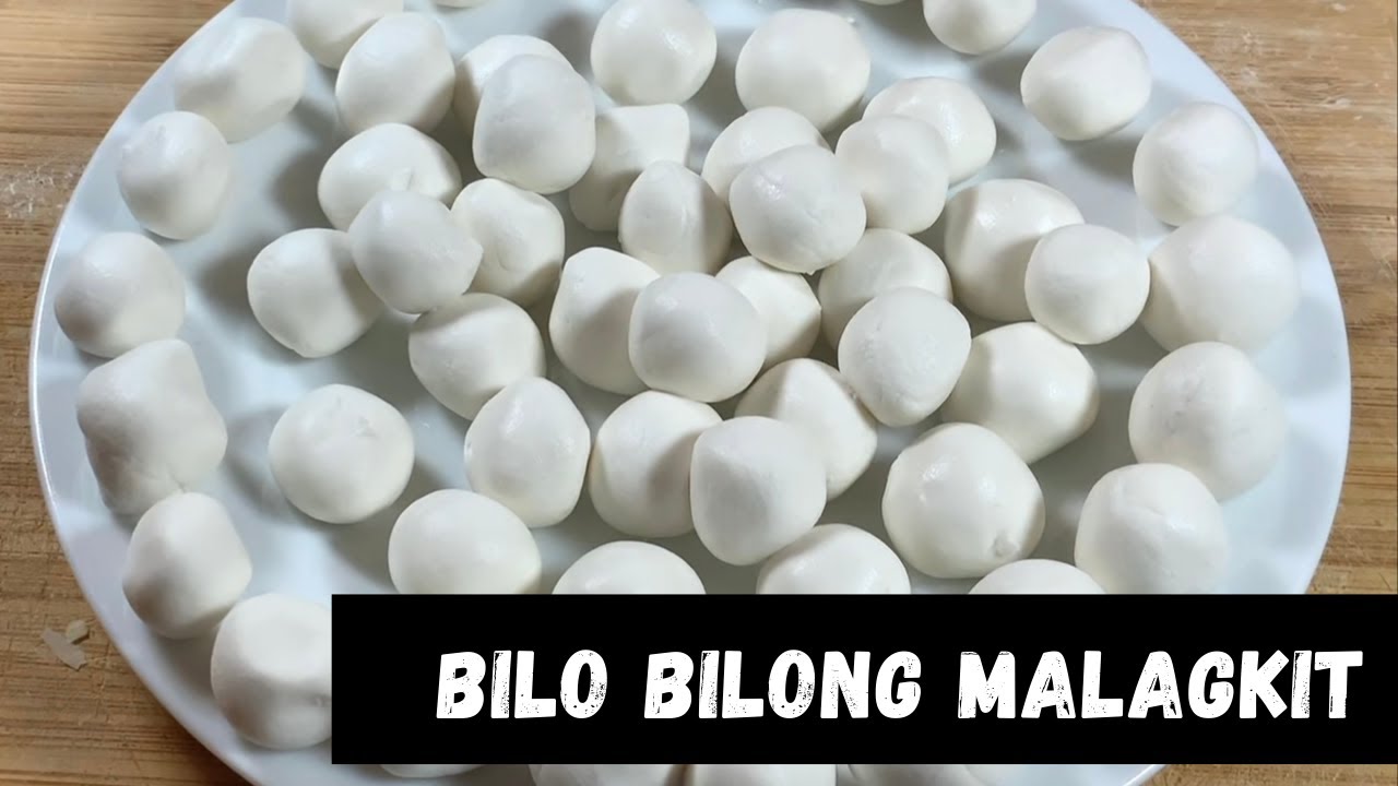 How to Make Bilo Bilo Using Glutinous Rice Flour Malagkit. YouTube