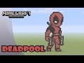 Minecraft: Pixel Art Tutorial and Showcase: DEADPOOL (Marvel Comics)