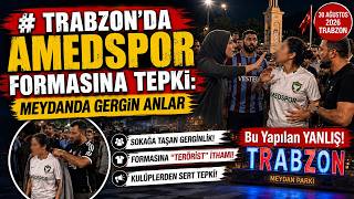 Trabzon’da Amedspor Tepkisi! Futbol Statta Kalmadı Sokağa Taştı! #trabzon #trabzonspor #amed #gündem