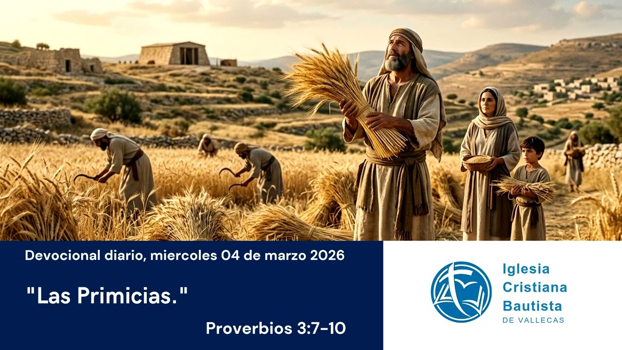 Devocional 04 de marzo de 2026 - Las Primicias.