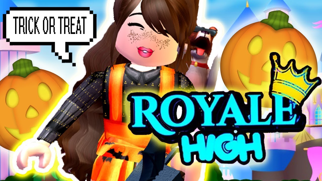 TRICK OR TREAT!! HALLOWEEN on Royal High ROBLOX (feat. BRICK