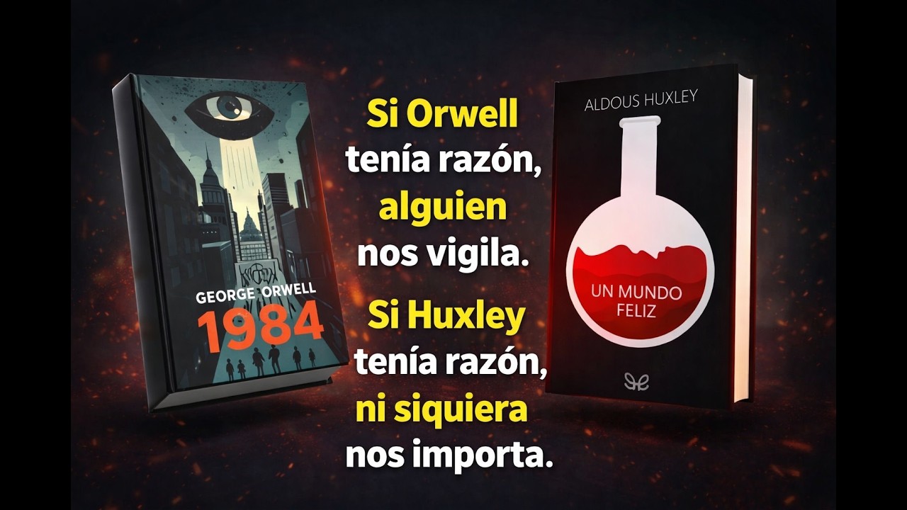 Si conoces estas dos novelas de ciencia ficción entenderás el mundo actual | 1984 vs Un mundo feliz