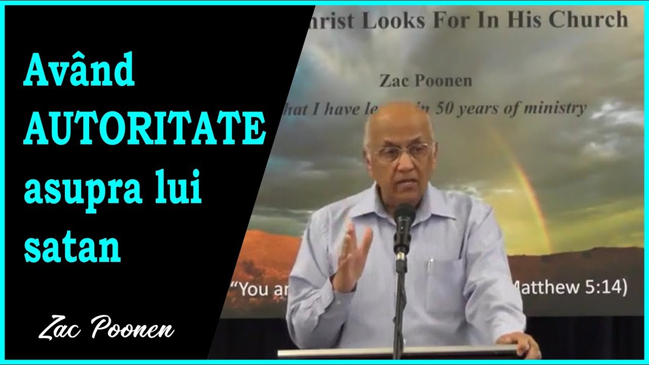 Având autoritate asupra lui satan