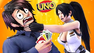 картинка: ПОРУГАЛСЯ С ДЕВУШКОЙ И ДРУЗЬЯМИ ВО ВРЕМЯ ИГРЫ В UNO!