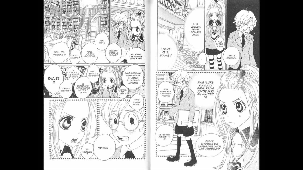 chocola et vanilla tome 1 chapitre 3 - YouTube