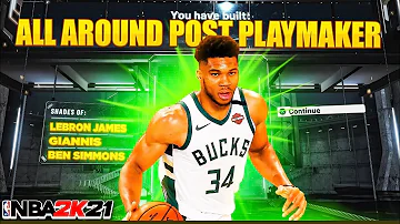 MOST OVERPOWERED POWER FORWARD ISO BUILD IN NBA 2K21…