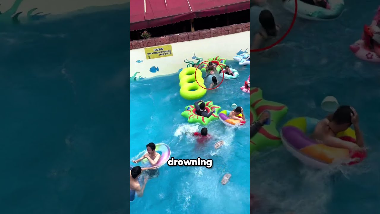 Lifeguard Saves Drowning Boy In The Nick Of Time 