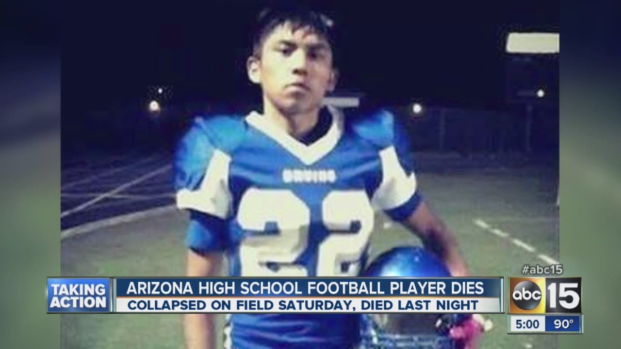 Arizona High School Football Player Collapses Dies On Field