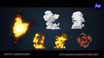 Explosion 2D FX animations