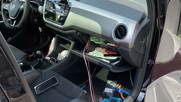 VW UP TSI button for ASC and ESC off  (traction control and stability control)