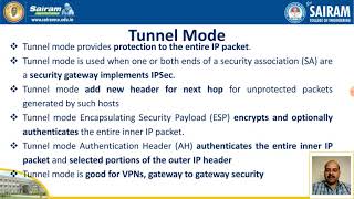 Lecturevideo_15EC835_Module_3_IPSec_Encapsulation Security Payload_Sivaprakash C_2