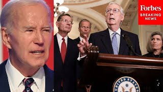 BREAKING NEWS: Senate GOP Leaders Castigate Biden For Withholding Military Aid To Israel