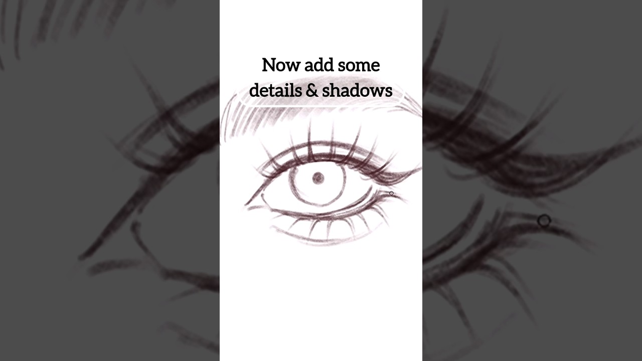 Часть 1✨Как я рисую глаза✨ 