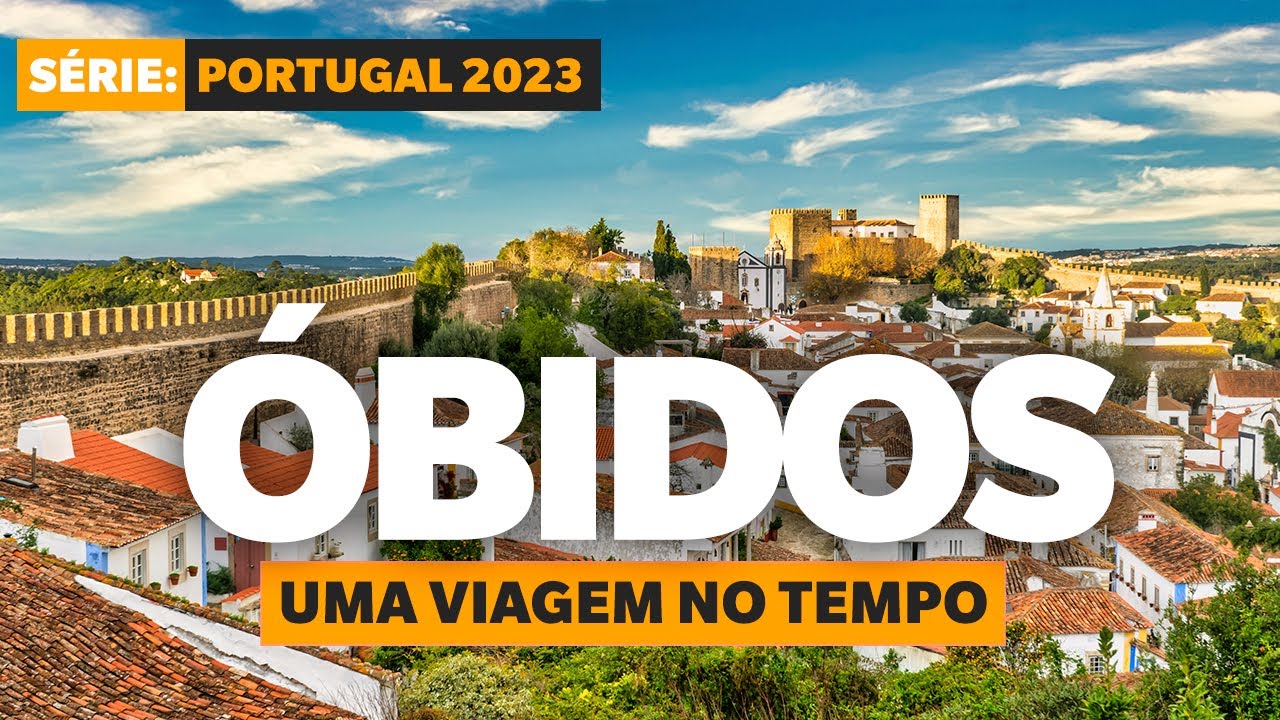 ÓBIDOS: A MAIS BELA VILA MEDIEVAL DE PORTUGAL. PERTO DE LISBOA!