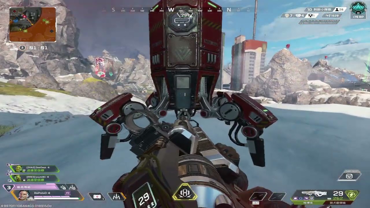 怎麼活的？還贏了？？？ #APEX