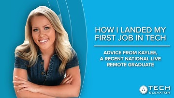 How I Landed my First Job in Tech