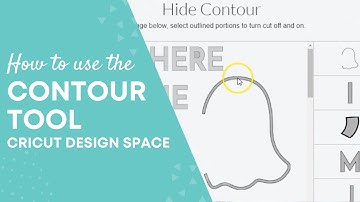 How to use the Contour Tool in Cricut Design Space