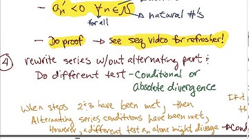 [Calculus][Cal II]-Alternating Series Test-Concept Video
