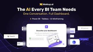 Turn Conversations into Dashboard Wireframes | Mokkup.ai