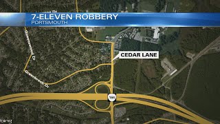Police searching for person involved in overnight 7-Eleven robbery in Portsmouth