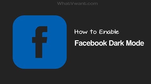 How to Enable Facebook Dark Mode on Desktop
