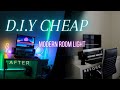 DIY Cheap Modern Room Light