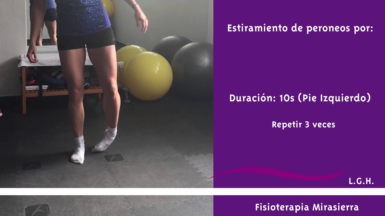 especificos sinonimos ESTIRAMIENTO PERONEOS