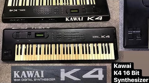 Kawai K4 15 Bit digital synthesizer ( Wilson’s music instruments 03361476660 )