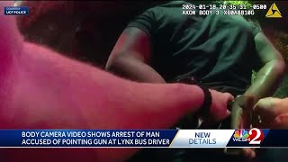 Police: Video shows suspect pointing gun at bus driver on University of Central Florida campus