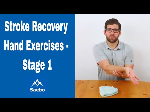 Video: Exercise Therapy After A Stroke: A Set Of Exercises At Home, Video