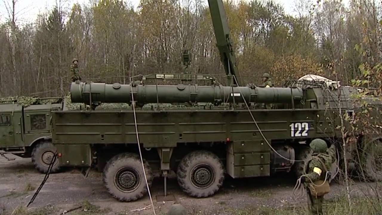 Расчеты ОТРК «Искандер-М» провели тренировки по нанесению условных ракетных ударов минобороны украины