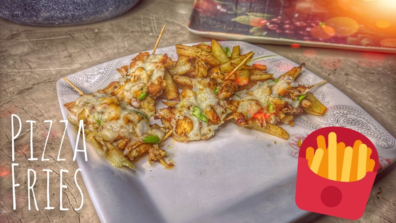 Pizza Fries Recipe Restaurants style Pizza Fries Best Pizza Fries