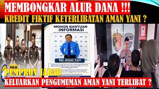 🔴MEMBONGKAR ALUR DANA KREDIT FIKTIF❗❗❗ AMAN YANI DIBALIK KASUS PEMBUNUHAN INDRAMAYU❓❓❓