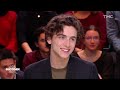 Timothe chalamet la classe internationale  quotidien avec yann barths