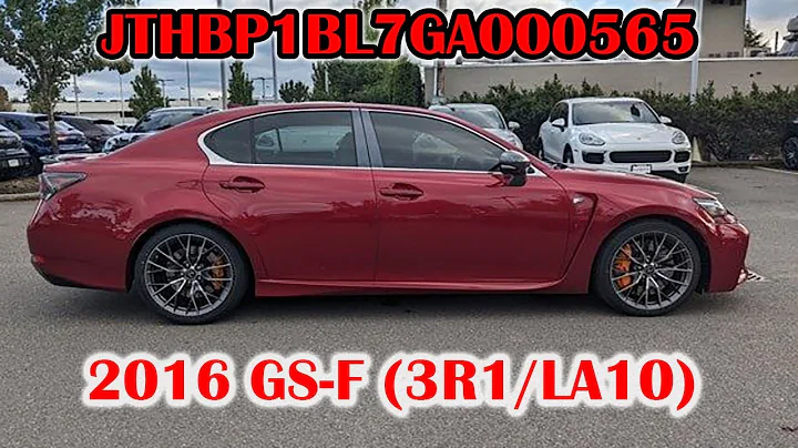 JTHBP1BL7GA000565 - 2016 GS-F - A DEEPER DIVE (EPISODE 0008)