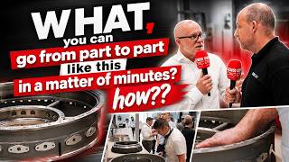 Full One fixture for five gas turbine components, and the changeover takes minutes! Update
