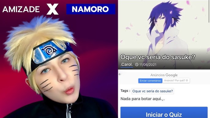 TRANSFORMEI MEU NAMORADO NO ITACHI UCHIHA #anime #naruto #itachi #cosplay 