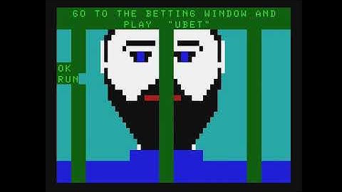 UBet + audio intro - (198x) - APF Imag Machine - WIN!