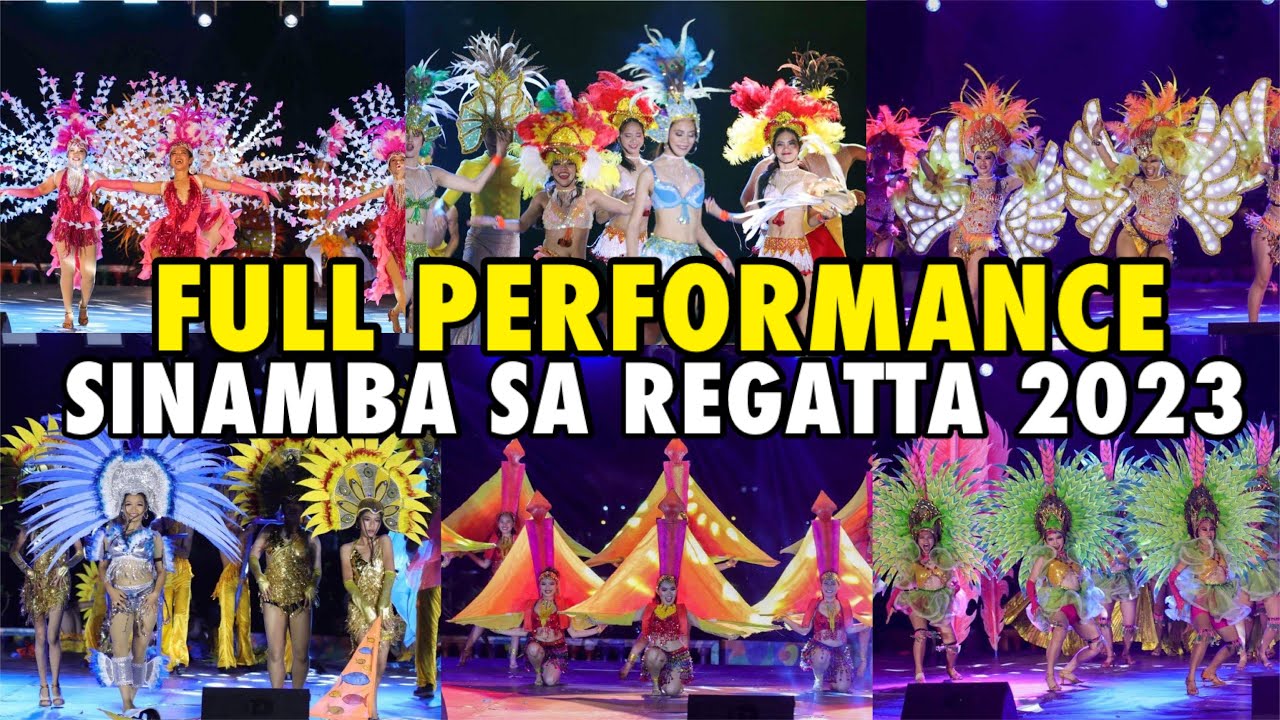 SINAMBA SA REGATTA 2023 FULL PERFORMANCE |  50th ILOILO - GUIMARAS PARAW REGATTA FESTIVAL 2023