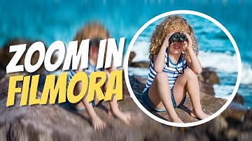 Filmora X Tutorial: How to Zoom In Wondershare Filmora